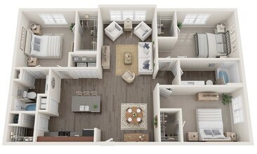 The Carlton Deluxe 04-4301 floor plan